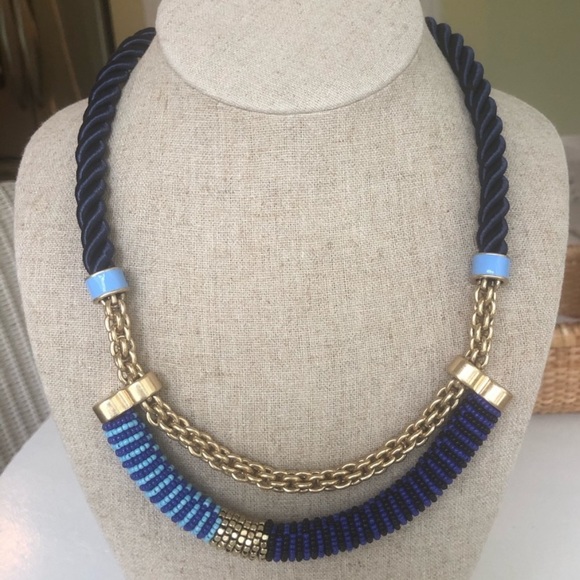 EUC Stella & Dot Marine Collar Necklace - Picture 6 of 7